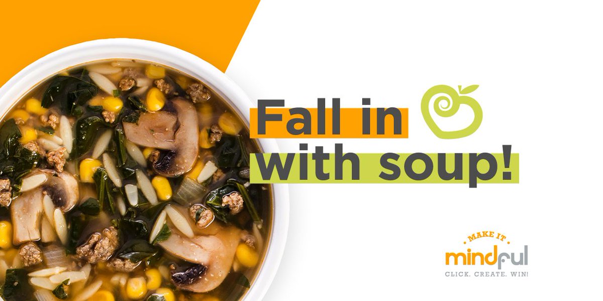 Katelan's Beef, Garden Vegetable and Orzo Soup will earn a spot in your heart. Taste the goodness in your café today through February 18.  ow.ly/JDAt30ic0TP   #MakeItMindful  #Soup