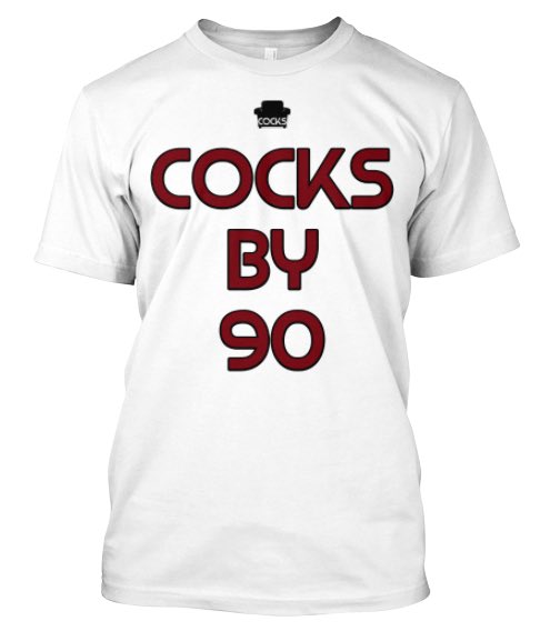 SECUnfiltered's tweet photo. 🚨 GIVEAWAY ALERT 🚨

We are giving away a free “Cocks By 90” tee shirt! Winner will select color/size of their choice.

Rules to be eligible:

1. Must RT this tweet. 
2. Must follow @ArmchairSCAR

We’ll pick a winner on Friday, Feb 9th at 5:00 PM ET.

#SpursUp #CocksBy90 https://t.co/rJTGflPFMF