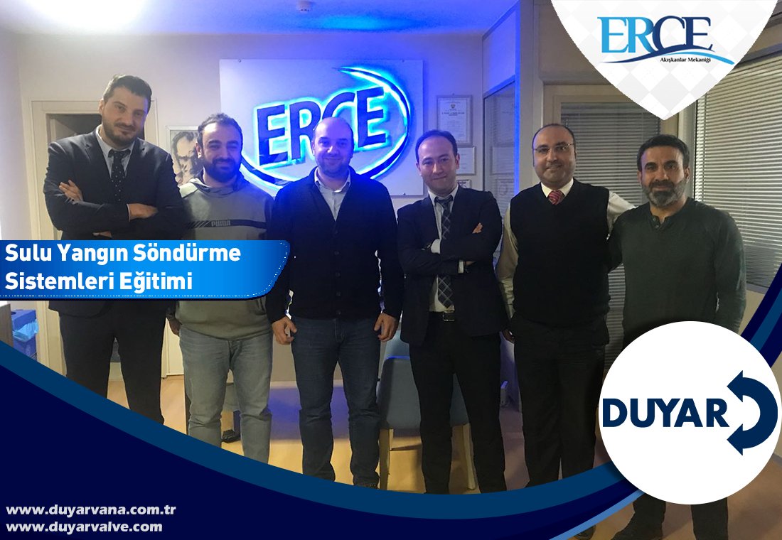 DuyarVana's tweet photo. Bursa ve İzmir'de yer alan firmalara "Sulu Yangın Söndürme Sistemleri" konusunda eğitimler verdik.
We have given training subject of "Wet Fire Extinguishing System" to companies where located in Bursa and İzmir.
📌https://t.co/aBUUc8Kjkn
#duyar #valve #fireprotect https://t.co/Ii8LjbE7zE
