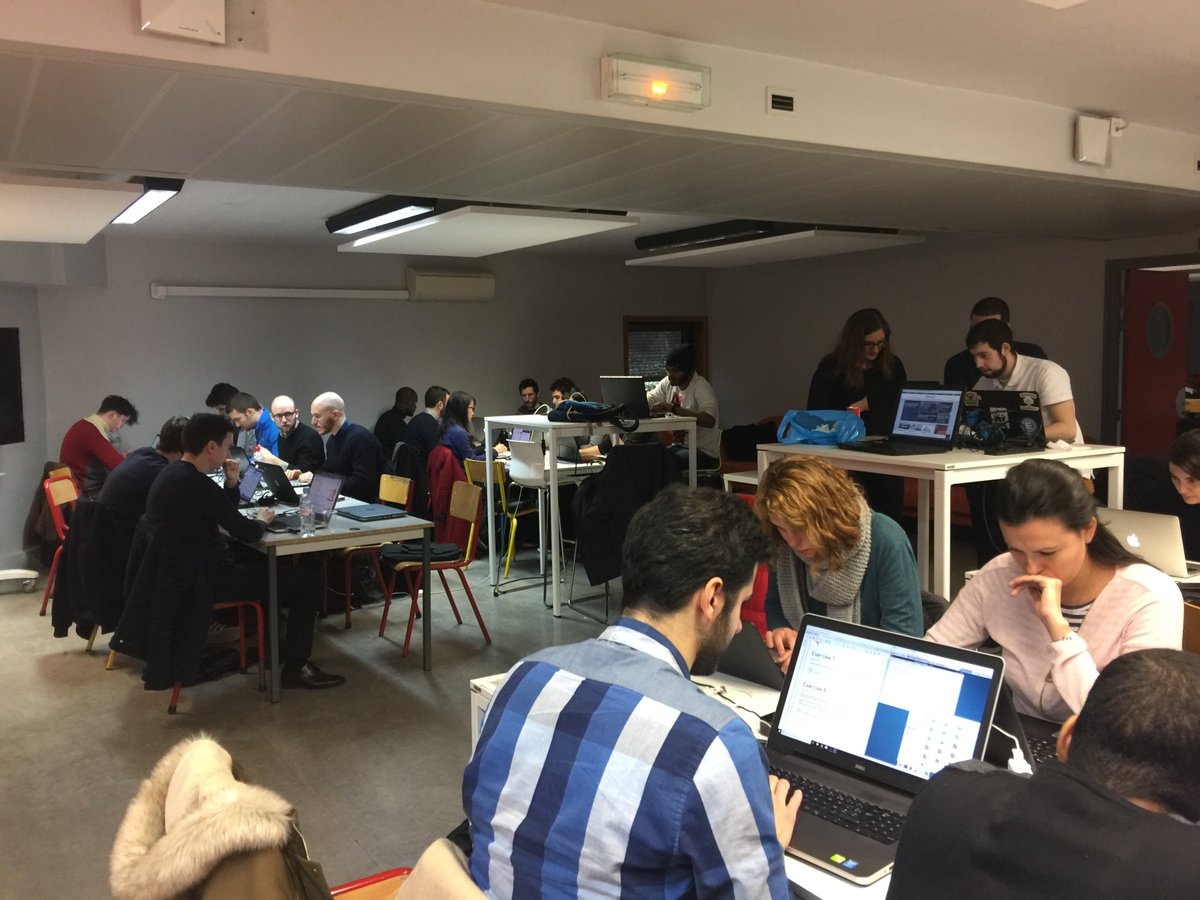 Coding_Academy's tweet image. {#Rentrée} Février rime avec rentrée ! Nous souhaitons la bienvenue aux nouveaux apprenants de la Coding Academy Paris & Lyon.
#CodeAndGo #DevWeb