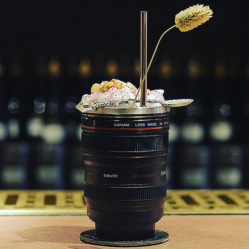 Hemingway_Bcn's tweet photo. El Reportero #cocktail made with @Patron tequila and Beetroots cordial. #HappyMonday #Barcelona #drink https://t.co/csuEktXi8o