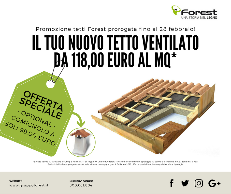 GruppoForest's tweet photo. A grande richiesta, si rinnova la #promozione #tetti Forest.
Approfittatene subito!
👉 https://t.co/K7Lbv6M9yI
#offerte #febbraio #tetto #comignolo #costruire #ristrutturare https://t.co/V1Ab3JXn2o