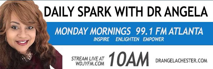 We go live at 10am! Join me @wdjyfm.com. #dailysparkwithdrangela #faithtalkradio