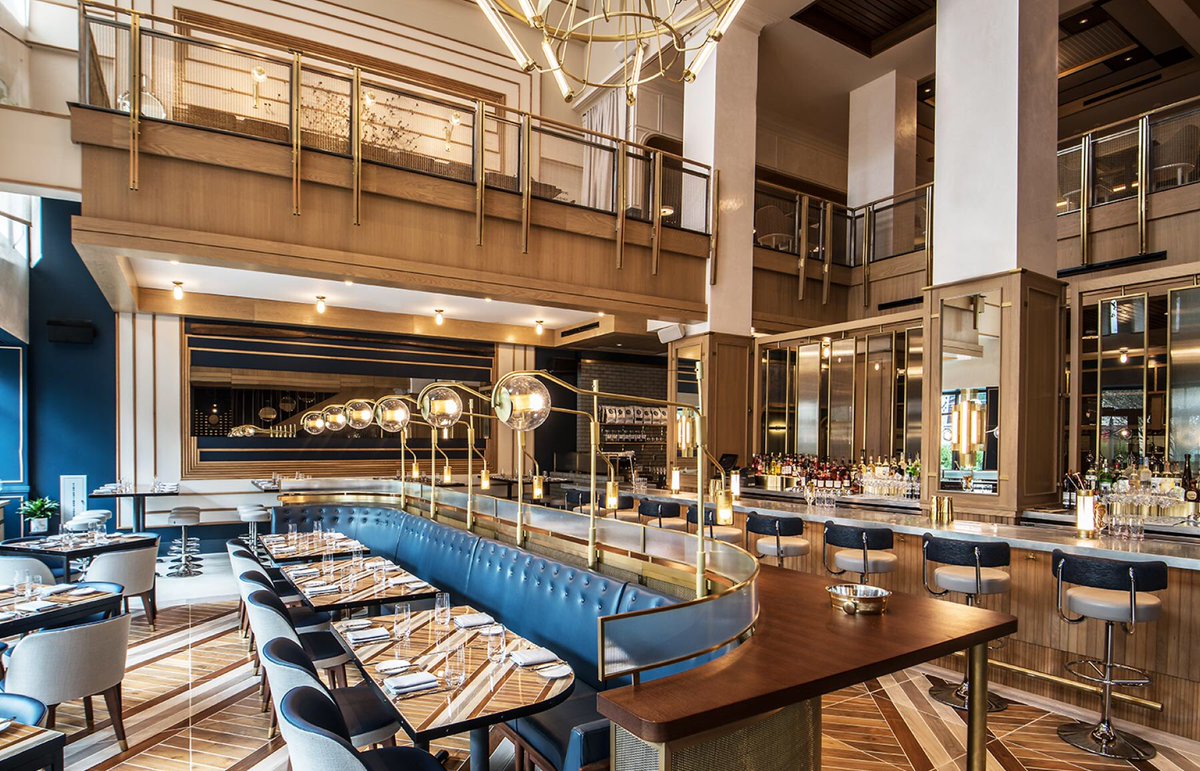 MartynWhiteLDN's tweet photo. When a restaurant design is perfect in every single way. @Somersetchi at the @ViceroyChicago designed by @AvroKO . I need to get myself over there! *photos by Anthony Tahlier.
#interiordesign #hotel #restaurant #viceroyhotel #interiordecor #avroko https://t.co/UuhtkMj6kD
