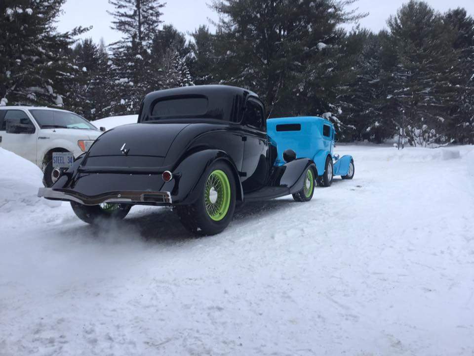 TCI_Engineering's tweet photo. It’s winter in Canada but Lee Morrow doesn’t care. He takes his All Steel ’34 out for a cruise anyway. #allsteel34 #greatwhitenorth #thingscanadiansdoforfun #TCI #TCIchassis #TotalCostInvolved #TCIEngineering https://t.co/JiAYru1IbA