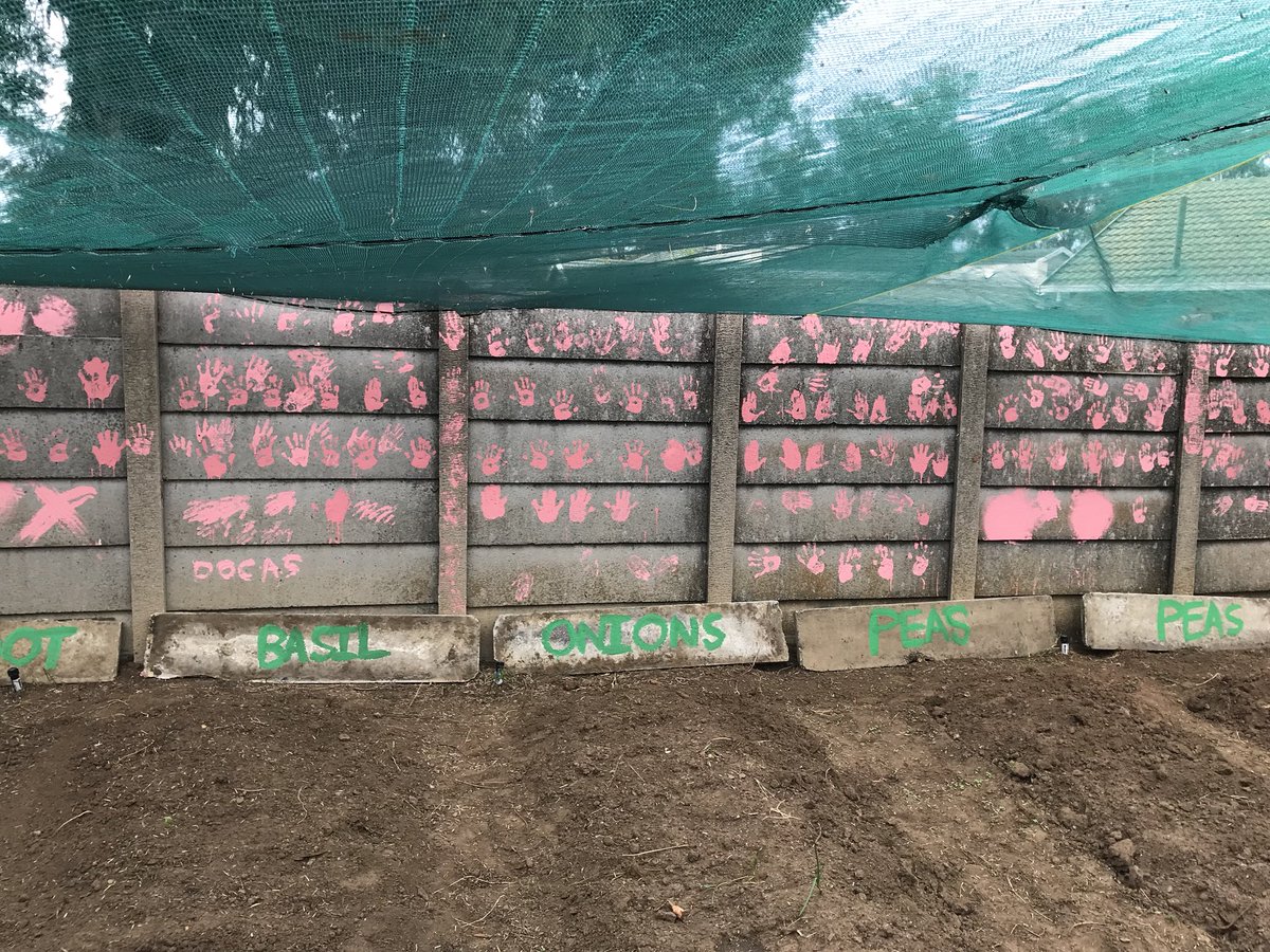 NiekerkJJ's tweet image. @ATKVSA #Handevat doen vaardigheidsontwikkeling en oorplanting deur groentetuine. @Hugies8 en Kids Haven in Springs/Benoni. #inspirasie