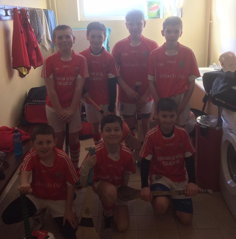 <a href="/tulachogHC/">Cumann Tulach Óg</a> u12 team played the first round of the Northwest league on Saturday in Dungannon against <a href="/EireOg/">Éire Óg Carrickmore</a> <a href="/DGNHurlingclub/">Eoghan Ruadh</a> &amp; <a href="/omaghurlers/">Omagh HurlingCamogie</a> 
Coaches appreciate the tremendous support from parents 
Ní neart go cur le chéile – There’s no strength without unity
<a href="/TyroneGAALive/">Tyrone GAA</a>