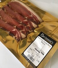 lovenifood's tweet photo. NI specialist meat producer @BuchanansTurkey launches new Black Dry Cured Bacon to its portfolio of #beef #lamb &amp; #Bacon products by developing new dry curing process featuring treacle RRP£2.79 https://t.co/ZcX9s4avcn https://t.co/sCu8UuGUgL