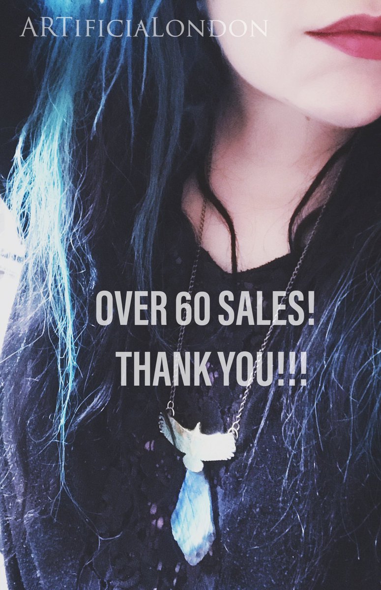 ARTificiaLondon's tweet photo. I just made 61 sales! Very humbled and grateful for the support! 💓🔮✨ #etsy #handmade https://t.co/1Lsvx5LrQg https://t.co/MehtIJ4YF7