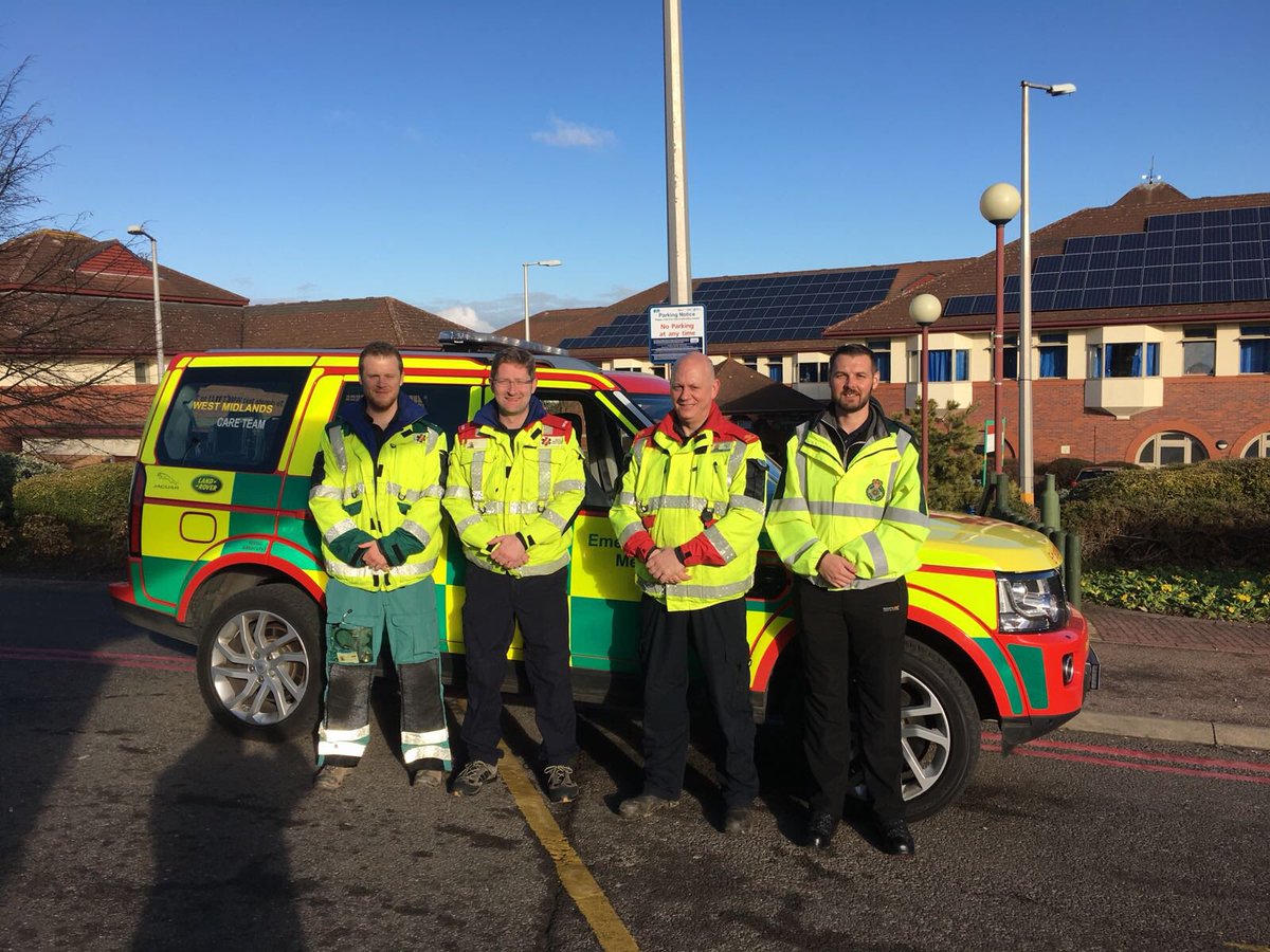 wmcareteam's tweet photo. We have a team out today supporting @OFFICIALWMAS Your team is Matt, Iain @idemdoc Andy &amp; Lee https://t.co/nrv1RSX5r1