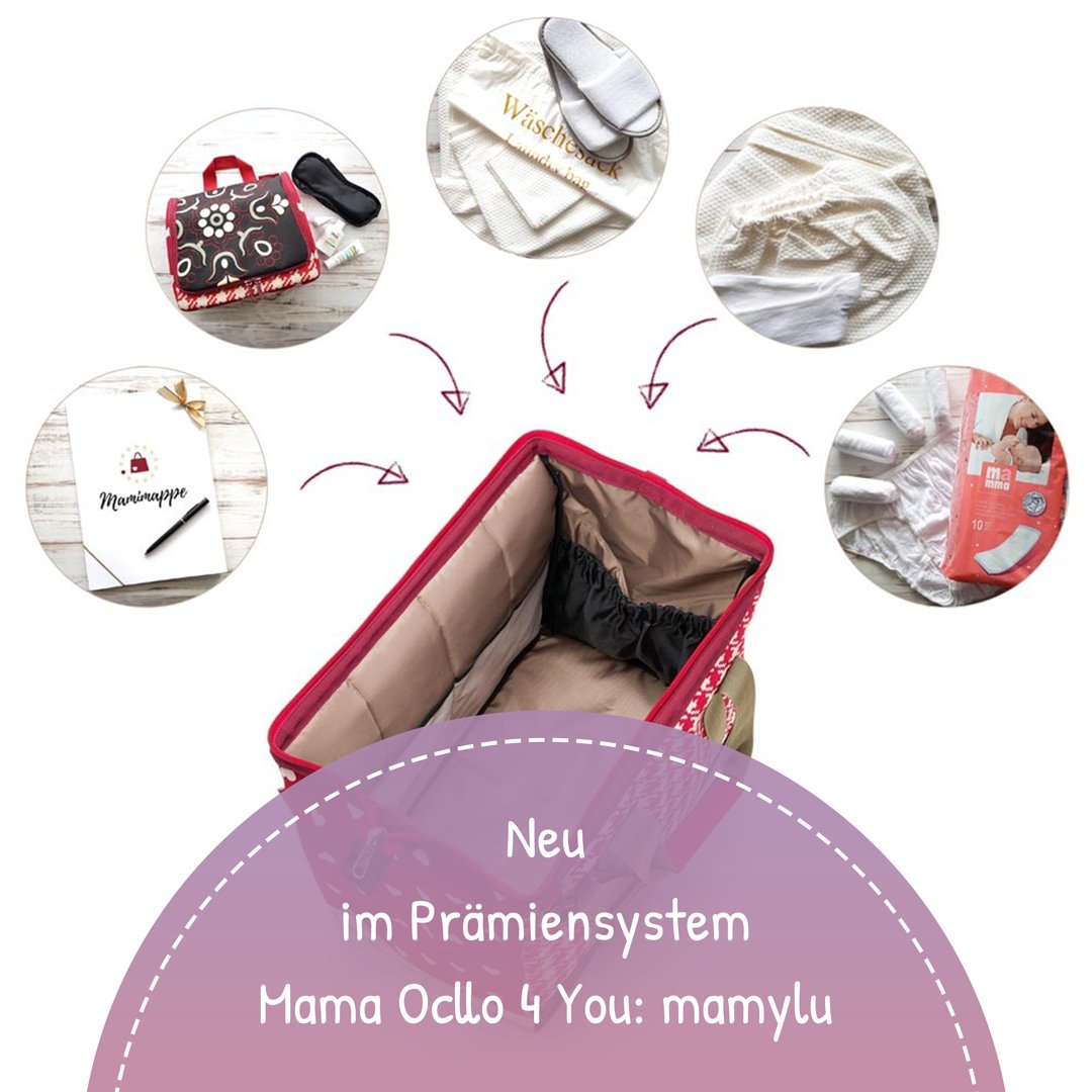 We proudly present: <a href="/mamylu/">Marijke den Ouden</a> ist neuer Prämienpartner von Mama Ocllo. Lasst euch beim Packen eurer Kliniktasche helfen und seid gut vorbereitet auf die Reise in eine neue aufregende Lebensphase! Prämienkunden sparen 10% <3