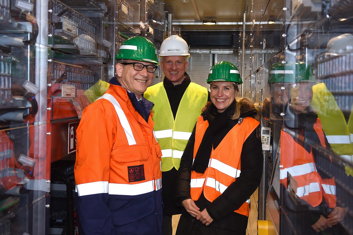 BELECTRICenergy's tweet photo. #BELECTRIC realises battery storage facility for RWE in Herdecke/Germany https://t.co/usKBMtuyyj https://t.co/SXT3wBcNrs