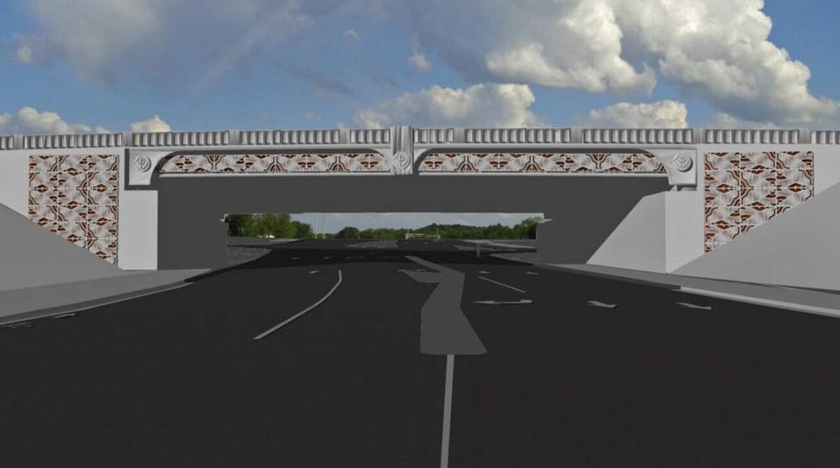 We are proud to be part of this project that will make the new bridges on Peace Street and Wade Avenue into works of art! Full article here: bit.ly/2s91krJ <a href="/newsobserver/">The News & Observer</a> <a href="/RaleighGov/">City of Raleigh</a>