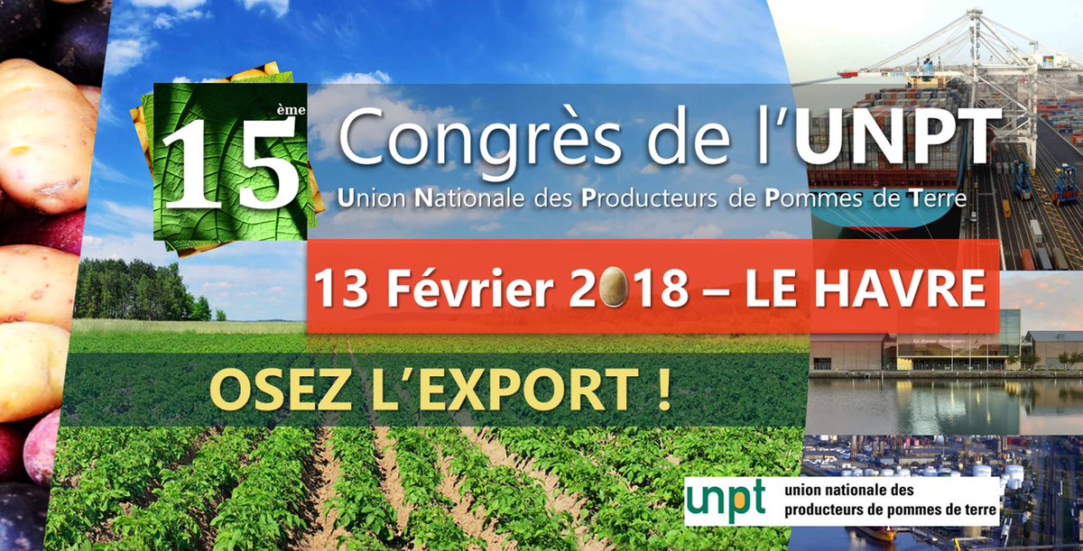 Billets pris pour @LeHavre #CarréDesDocks mardi prochain : congrès national de l'@UNPT_FRANCE, nous voilà !
#Osezlexport 💪