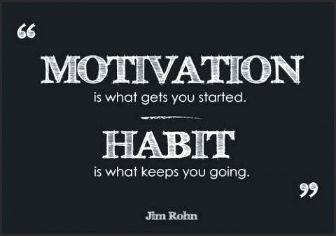 JaredFoster's tweet image. Take time every morning and reflect on your motivation and how to structure your habits.