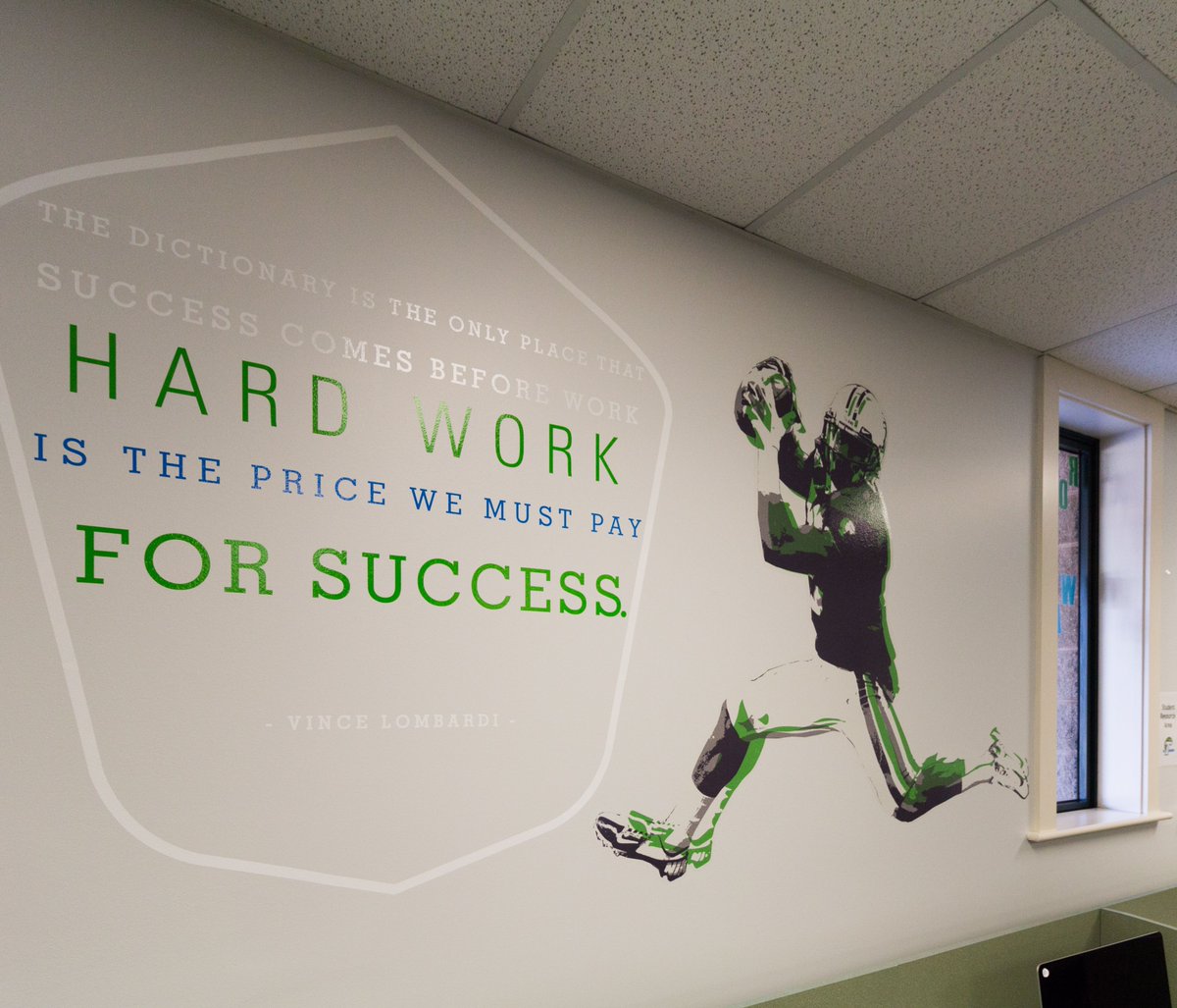 “The dictionary is the only place where success comes before work” - Vince Lombardt #MondayMotivation