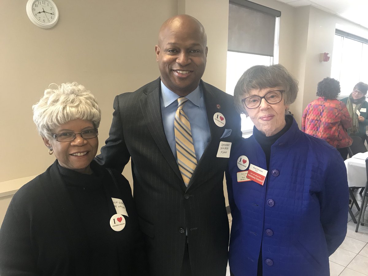 SpeakerWelchIL's tweet photo. Starting my week out at the Age Options 2018 Legislative Breakfast. Always learning how to connect older adults and those who care for them with resources and services options. #ILOlderAdults #AgeOptions https://t.co/2IkFcB7QD2