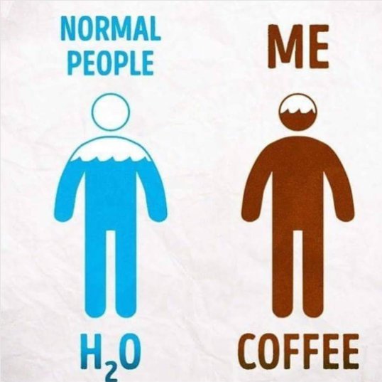 nofluffcoder's tweet photo. W poniedziałek bez kawy ani rusz! 
A Wam do którego typu ludzi bliżej? ☕☕☕ #coffee #kawa #cofeine #water #people #coder #nofluffcoder #programmer #programista https://t.co/chya3jkvLF