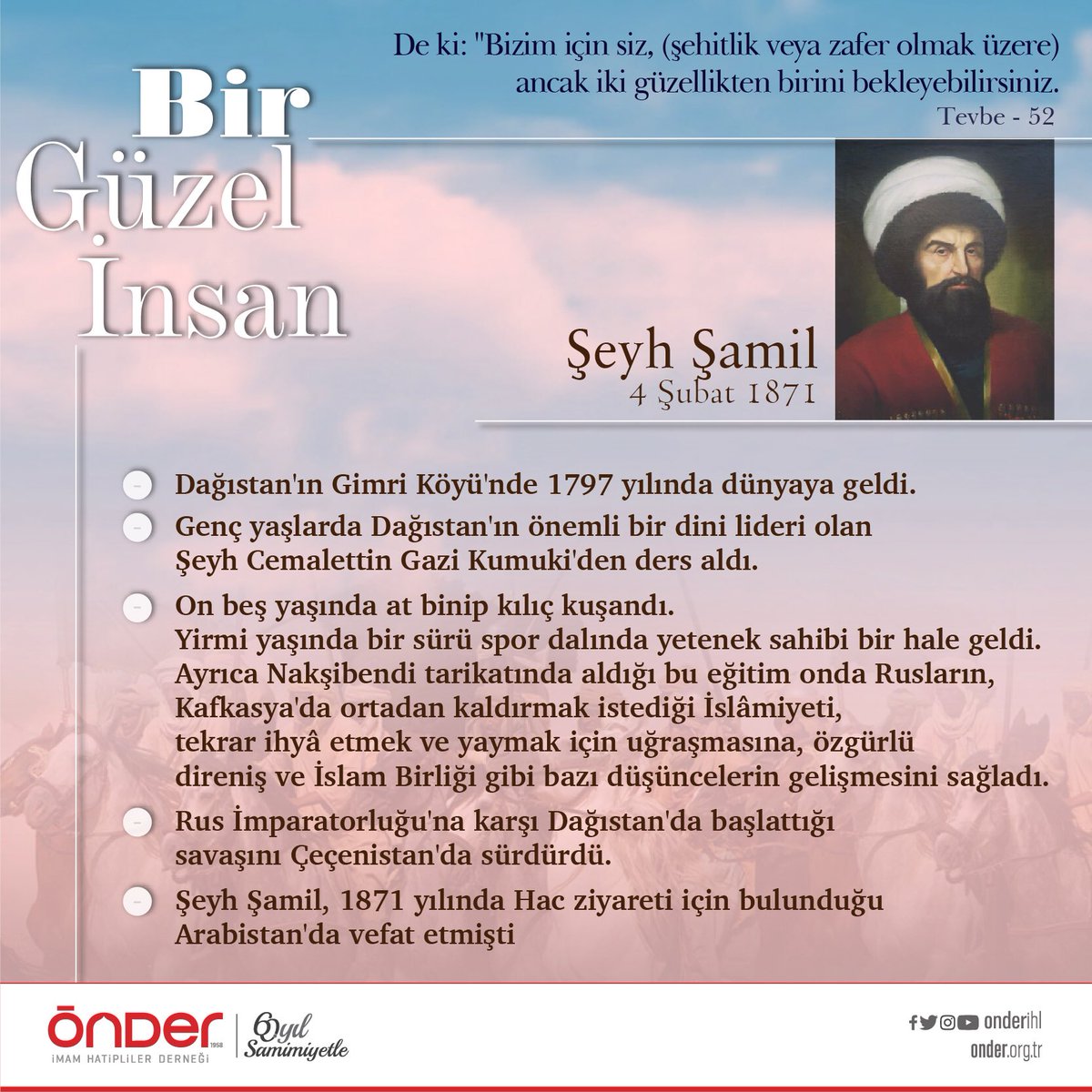 [bir güzel gün, bir güzel insan] 

#ŞeyhŞamil