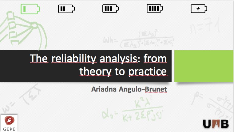 AnguloBrunet's tweet photo. Sharing reliability analysis with @GEPEUAB @TopsportVUB at @CARSantCugat #omega #cronbach #compositereliability #magallanes https://t.co/b8wZyIImJi