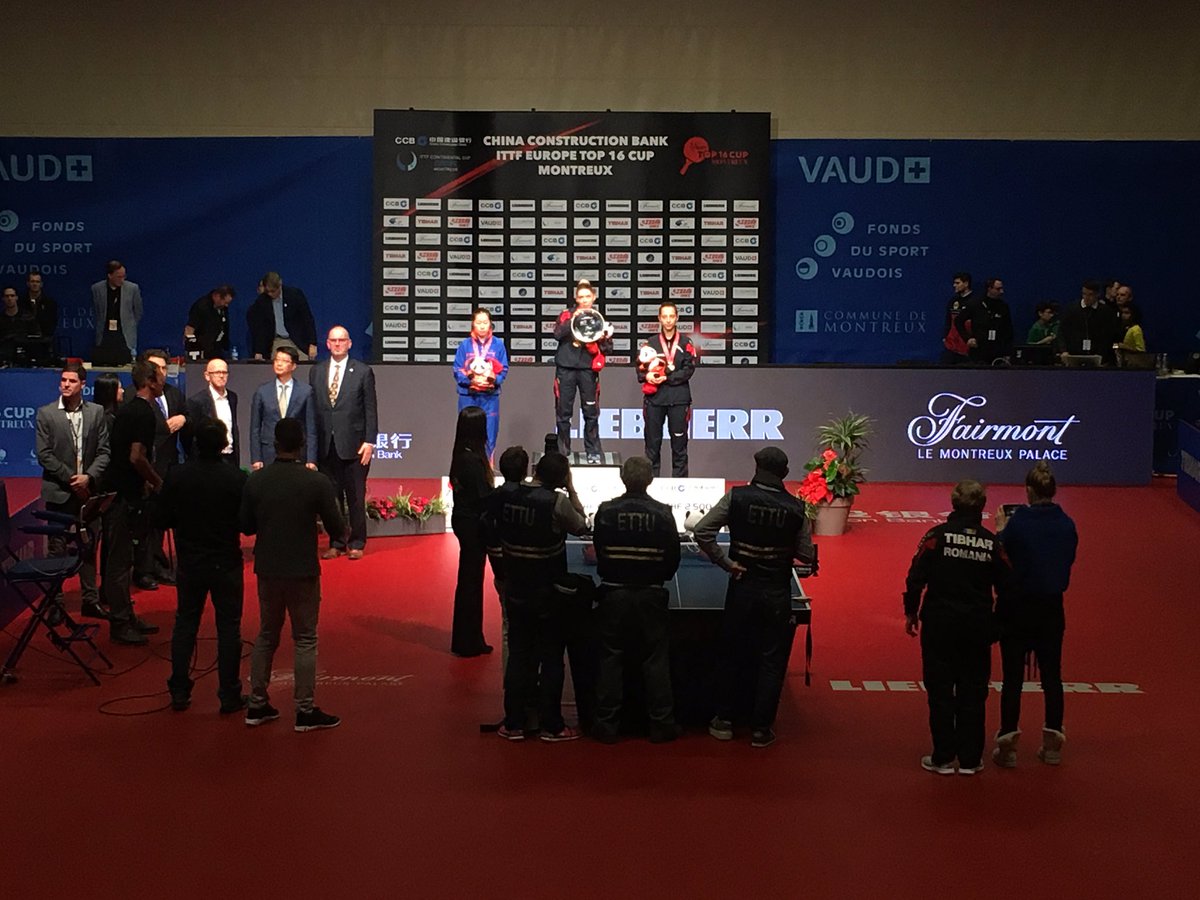 After four thrilling matches Li Jie has won the Silver medal (and a panda bear) at the prestigious Europe Top16 Tournament in Montreux! Congratulations Li Jie! I really feel grateful to work with her! #RoadToTokyo2020 
#ITTFEuropeTop16 #medicort #fysiotherapie