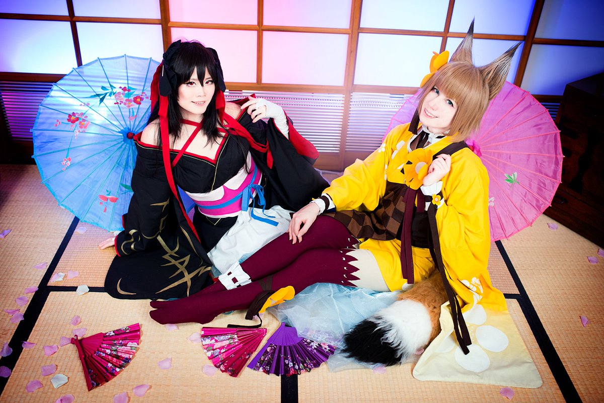 CupCat_'s tweet photo. Such a long time ago ❤ this are our first competition costumes we wore together as Team CupCat! We teamed up in 2014! 

Kagura by @ChibiChikoChan
Yaya by @Shirokuchan

Picture by @vwpic 
#Machinedoll #cosplay https://t.co/oYMI1j0Nyf