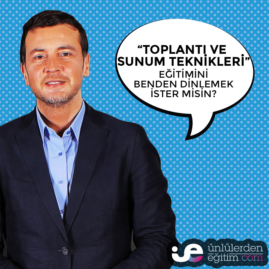 Ersin DÜZEN'den 'Toplantı ve Sunum Teknikleri' eğitimini hemen izlemek için: unlulerdenegitim.com/unluler/ersin-…
💻 Online Eğitim
🎓 Adınıza özel eğitmen imzalı sertifika
🔔 Sadece 29.90tl
#onlineegitim #sertifika #toplantıteknikleri #sunum #enünlüeğitimplatformu #başarıyıtakipet #ersindüzen