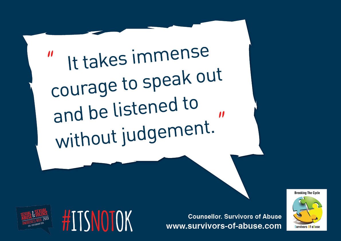 itsnotok2025's tweet photo. Survivors of Abuse are joining the conversation #itsnotok https://t.co/AESXgFG5Qw