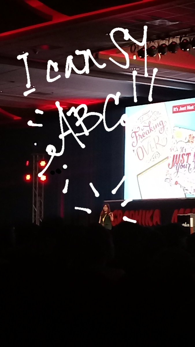 crymeariva's tweet photo. #GraphikaManila2018
#TheABCsofHandLettering https://t.co/8NEttNPrPF