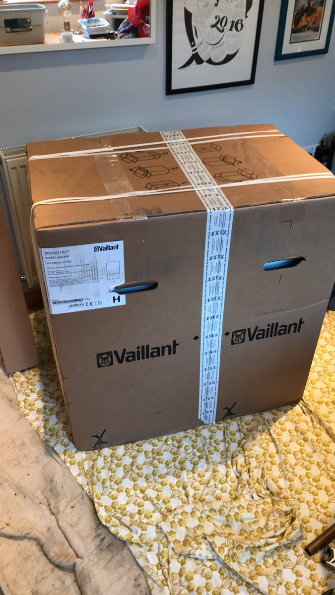Replacement for this Glowworm store is this <a href="/vaillantuk/">Vaillant UK</a> 938 beast! 😍