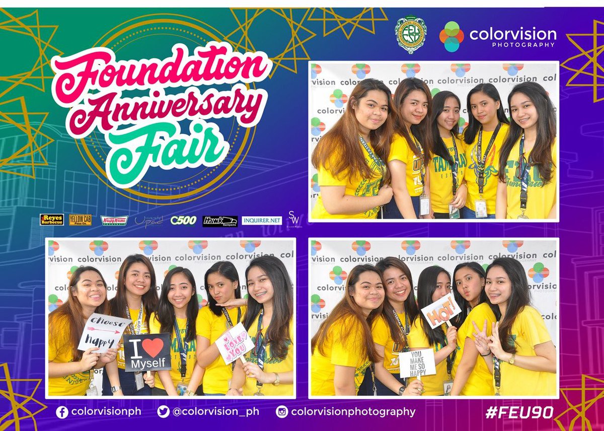 ColorVision_FEU's tweet photo. Tag your friends, Tamaraws!

Huge thanks to FEU Central Student Organization and IE StudentCouncil for trusting ColorVision Photography as your Official Photo Studio Partner for #FEU90!

(Visit our FB page for more photos)
#OneConciertoPiyu https://t.co/msvk60Lri1