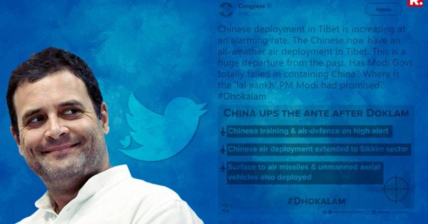 republic's tweet photo. #RahulPotAttack | Congress back with ‘Dhoka-lam’ attack
https://t.co/3NKoqjiuDS https://t.co/jwiop7yVQa