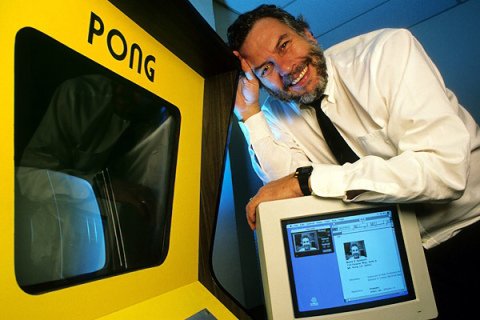 Happy 75th Birthday to Nolan Bushnell, the founder of Atari and the creator of Pong  