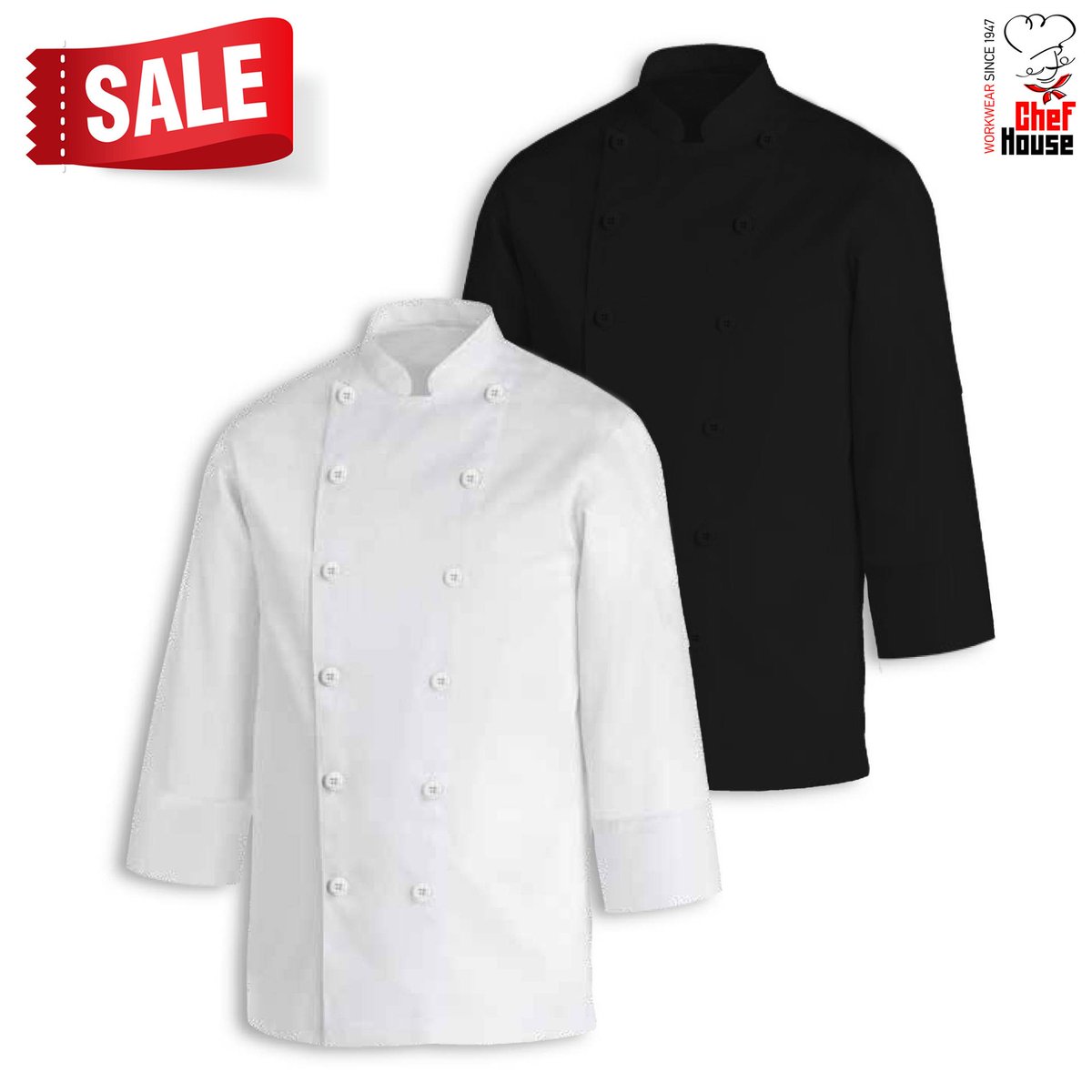 ChefWorkwear's tweet photo. 🤪Super προσφορά: Μπλούζα μαγείρων-σεφ με σταθερό κουμπί από ελαφριά καπαρντίνα. 😲 ΜΟΝΟ 14,88 € #chefhouseworkwear #chefimageworkwear #Sales #μπλούζεςμαγείρων #προσφορές #μπλούζεςσεφ #στολέςμαγείρων #προσφορέςChefHouse #Workwear #chefsjacket https://t.co/ZYOLZosd2F