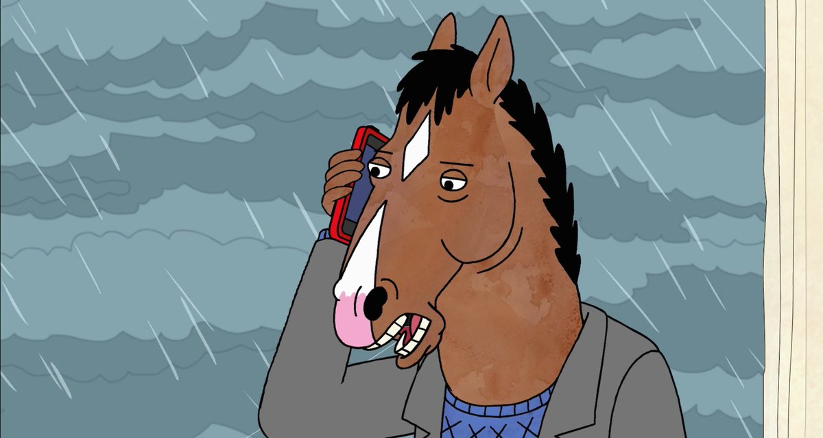 bestofbojack's tweet photo. I spend a lot of time with the real me, and believe me, nobody's gonna love that guy. https://t.co/PBXdzXUcJs