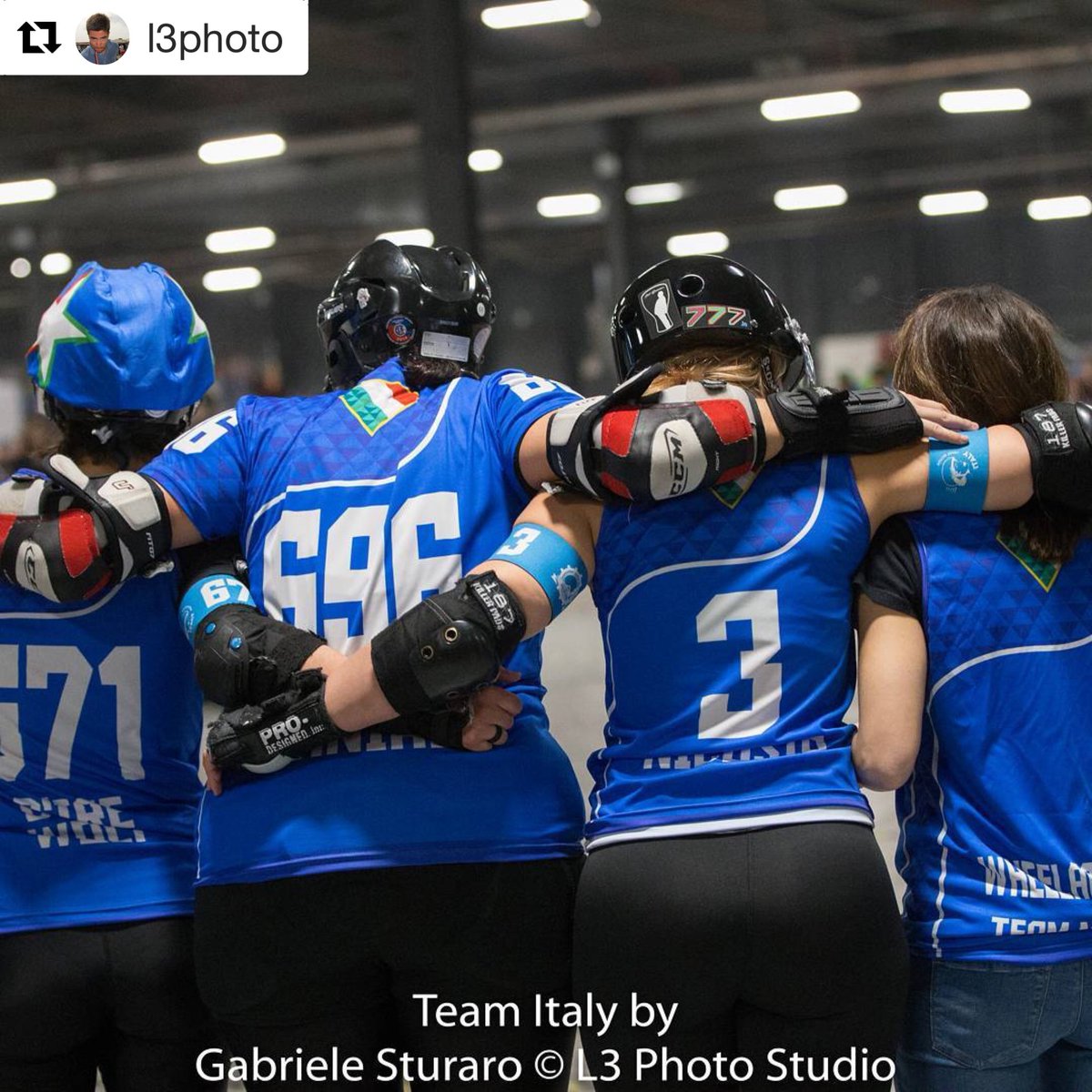 #Repost @l3photo with <a href="/get_repost/">Repost</a>
・・・
#teamitaly #wcrd #sportphotography #rollerderby #nazionale #nazionaleitaliana #azzurre #nazionalefemminile #friendship #amicizia #rdwc #rdwc2018 #rollerderby #rollerderbyworldcup2018 #rollerderbyworldcup