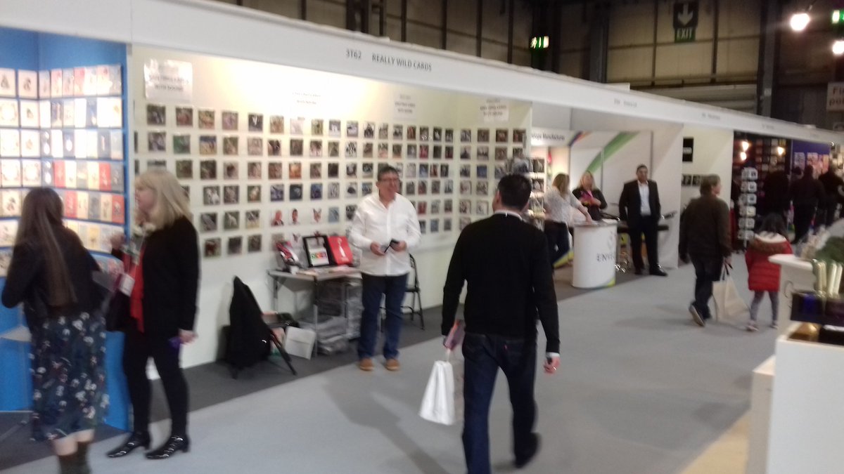 ReallyWildCards's tweet photo. DAY 2 at the NEC, come on down to Hall 3, Stand T62, Ask about our DEAL OF THE DAY! #SpringAutFair #reallywildcards https://t.co/DdmcRjHLlS