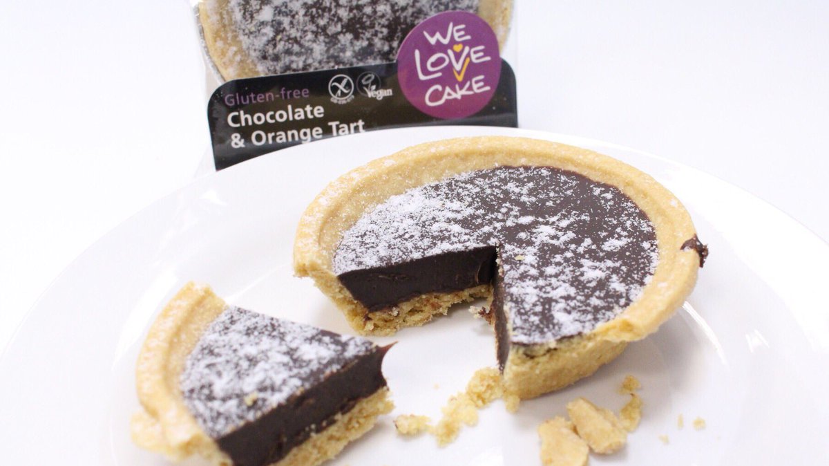vegantrademark's tweet photo. Is there any better way to start your week than with a delicious chocolate orange tart from @welovecakeuk? 🍫🍊 #vegan vegantrademark https://t.co/SEpfIIwVQI