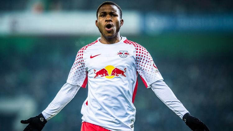 Africa10's tweet photo. A10 GENERATION NEXT:
🇳🇬 Naija Boy @Alookman_ made history over the weekend 🔥👏🏿 He is the first English Bundesliga goalscorer in 4565 days and his goal was the only goal and  the late winner for Leipzig 0-1 at Gladbach.
#Africa10 - football is our Hip Hop ⚽️ 🔥 https://t.co/nGjIle29zm