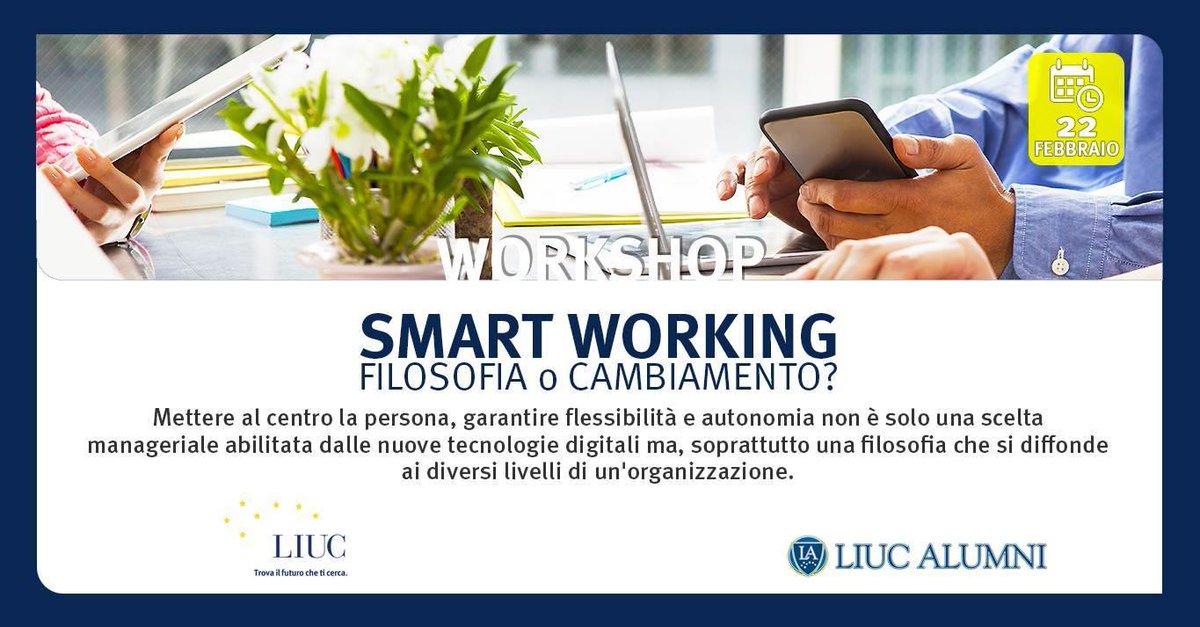Innext_'s tweet photo. Persone, Tecnologia e Processi sono i tre asset principali del cambiamento e del percorso di trasformazione digitale delle aziende.
Il 22 Febbraio ne parleremo all'interessante confronto organizzato da @LiucAlumni sul tema #Smartworking. Vi aspettiamo! 👉 https://t.co/1OlzBzwbyW https://t.co/Axx9OUlLs7