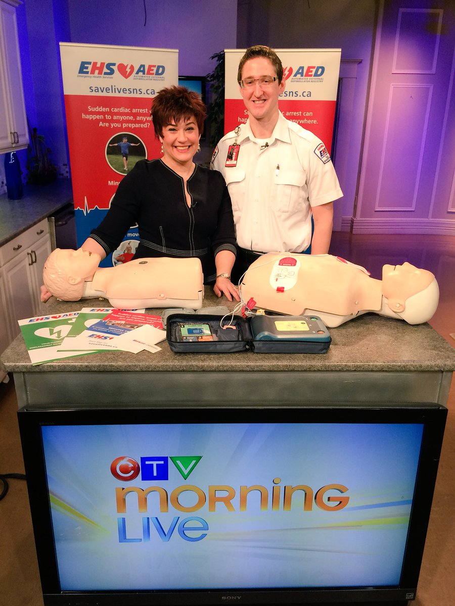 CTVYMAtlantic's tweet photo. Thanks to Mike @EHS_NS for sharing the importance of #AED training and the free #AED registry program.#HeartMonth https://t.co/ZnwFsvvhZf