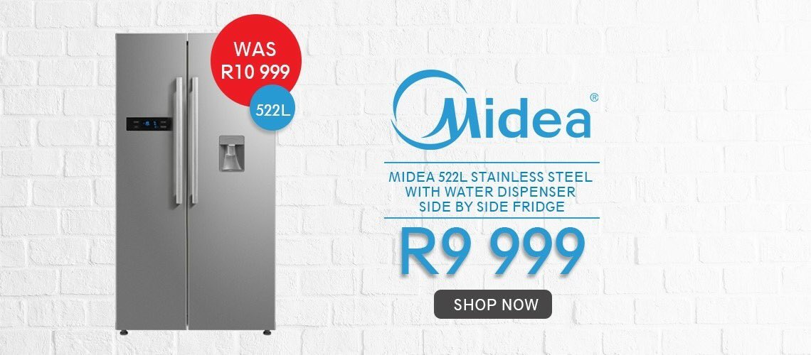 Gettingadeal's tweet image. Get the Midea side by side with Water Dispenser today for R9 999 #midea #gettingadeal #shoponline #savingmoney #bestdeals #hot #buyme