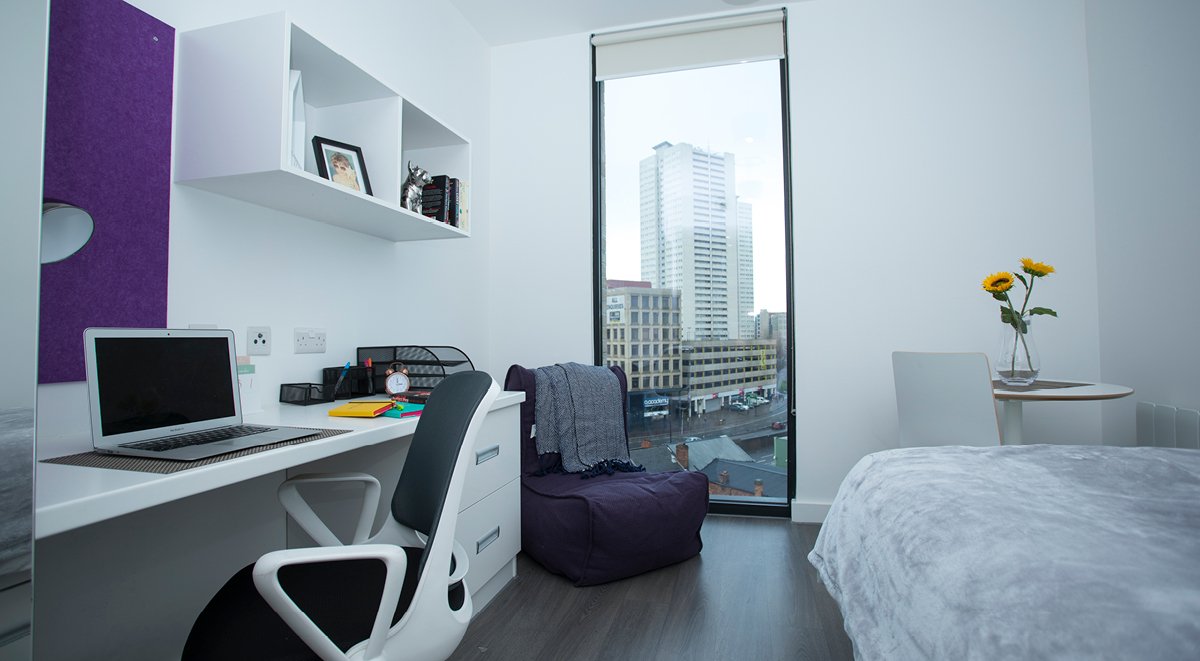 Luxury student living, reserve your studio for just £99 (Deposit)
Call us on 0333 251 9257 to arrange a viewing