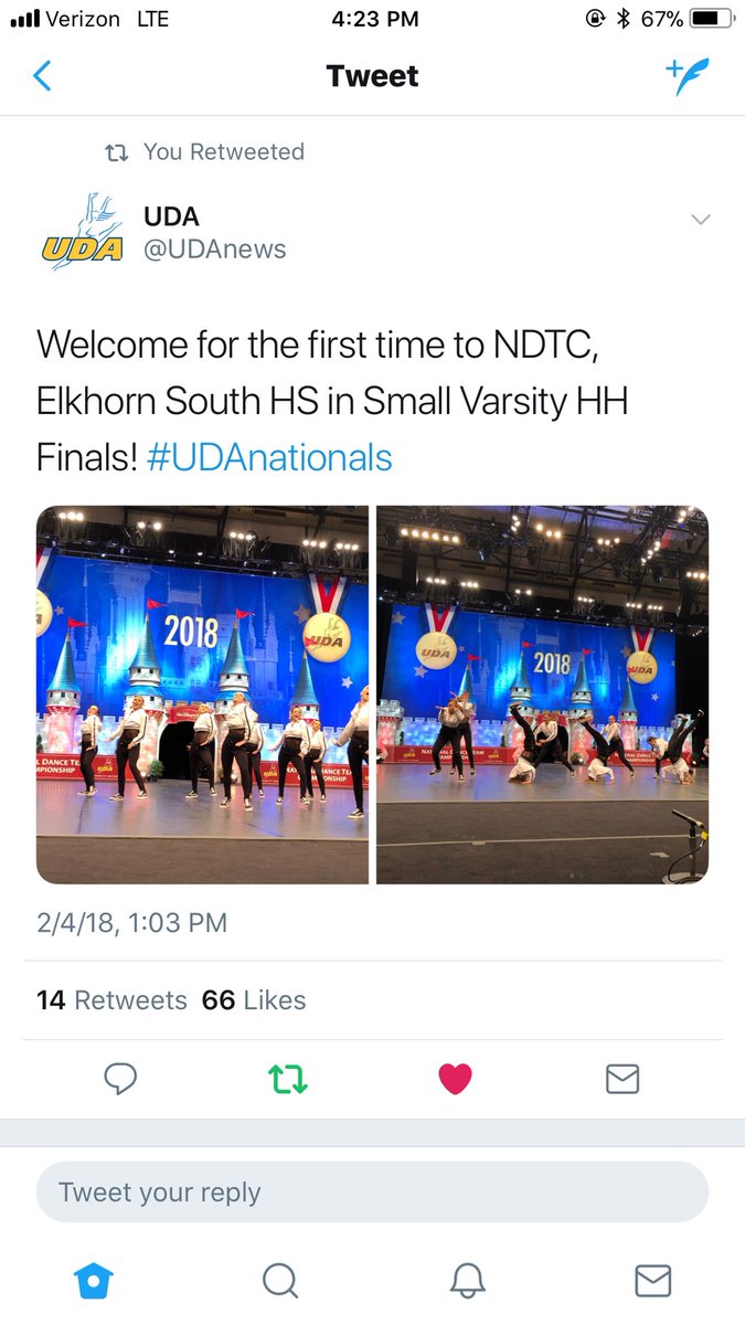 ROrtmeier's tweet photo. Congratulations to the Storm Dance Team!  Finished 8th in Hip Hop and 16th in Jazz at Nationals in Orlando!  Proud of the coaches and girls for all of their hard work! #RollStorm https://t.co/iXP4Wpo9pn