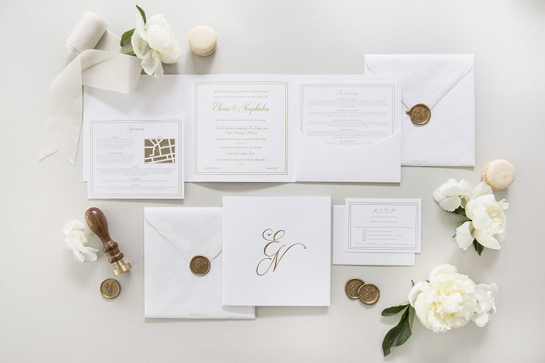 Your wedding stationery will set the tone for your whole day, so you need to make sure you get it right. With so many inspiring designs from our specialist suppliers, we are sure they can assist you! Here you can see a delicate &amp; simplistic theme by the talented <a href="/OhSoltdlondon/">Oh So</a>