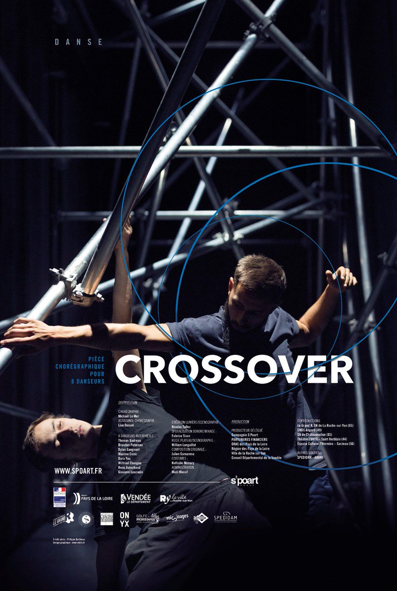 <a href="/CieSPoart/">Cie S'Poart</a> #Crossover vendredi 9 février @ChateauvallonSN à 20h30.
Infos/Résa : chateauvallon.com/saisons/saison…
Crédit Photo : @PhBertheau 
Design graphique : <a href="/moon_mxtr/">moon</a>
#Crossover #dance #hiphop #chateauvallon