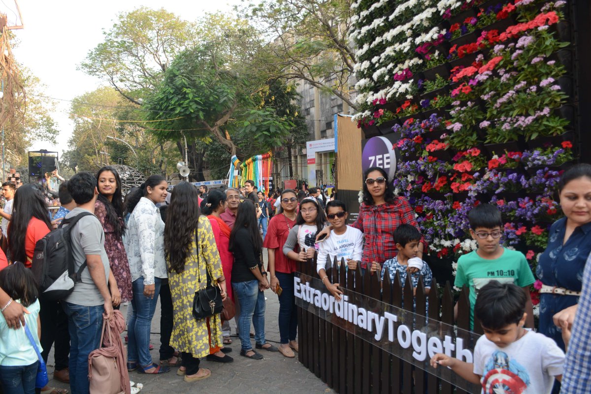 ZEECorporate's tweet photo. It's truly inspiring to see so many people pledge their support to make Mumbai greener! If you haven't already, visit us at the ZEE Extraordinary Garden at #HTKGAF2018, collect your packet of seeds, take a selfie, and join in the celebration of being #ExtraordinaryTogether! https://t.co/hSdvmoh6jm