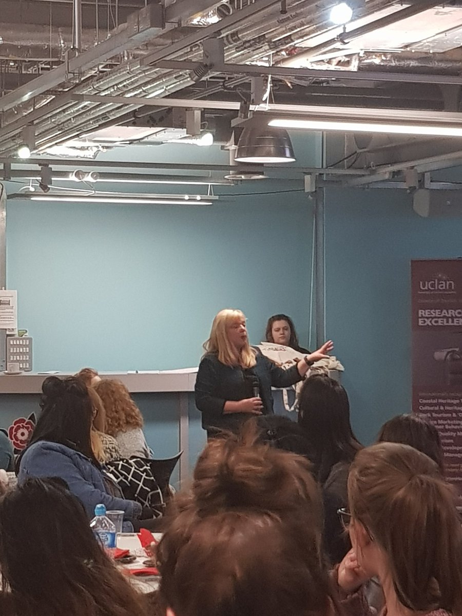 UCLanCareers's tweet photo. Jane Shaw is opening up the event #THE2018 https://t.co/DFs8jCcq7Y