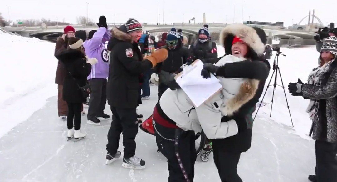 #Winnipeg, we (unofficially!) did it 🎉 Thank you to everyone who supported <a href="/Chain4ChangeWPG/">Chain for Change</a> and made this dream a reality. Our impact on the community and the fight against cancer was phenomenal...395 skaters and $146,000 raised for <a href="/CancerCareMBFdn/">CancerCare Manitoba Foundation</a>...be proud ❤️