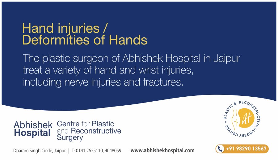abhisheklaser's tweet photo. The plastic surgeon at Abhishek Hospital treating variety of hand an..For more info visit... https://t.co/Wm8gjJIXEe https://t.co/rcCxXHStLi